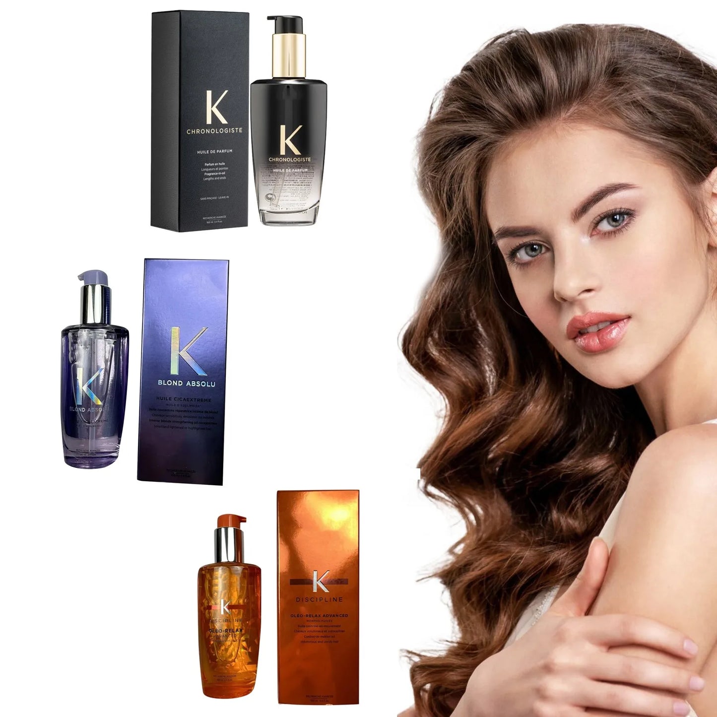 100ml Hair Care Essential Oil Deep Repair Moisturizing Dry Dull Hair Treatment Relieve High Temperature Damage Frizz Hair Gift