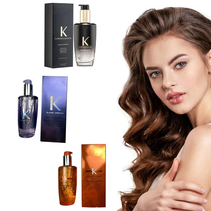100ml Hair Care Essential Oil Deep Repair Moisturizing Dry Dull Hair Treatment Relieve High Temperature Damage Frizz Hair Gift