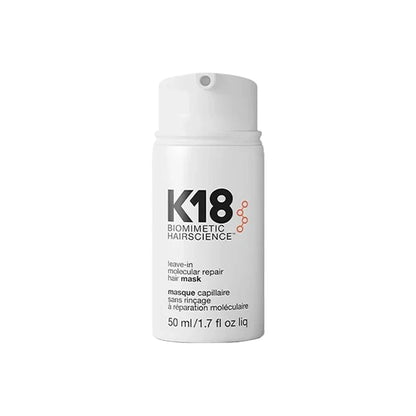 K18 Leave-In Conditioner Biomimetic Hairscience Pro Molecular Repair Dry Hair 4 Minutes To Reverse Hair Damage Moisturize 150ML