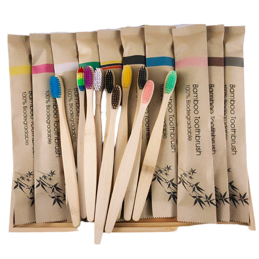 Eco-Friendly Reusable Soft Toothbrushes for Adults – Home, Travel, Hotel
