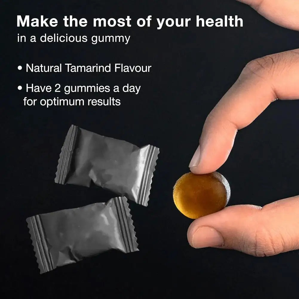 Shilajit Gold Gummies for Men | Energy, Muscle & Immunity Support | 60 Gummies