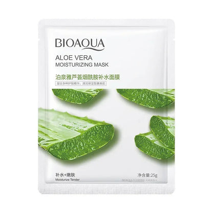 Bioaqua | 12 Variants Facial Mask | Moisturizing, Brightening & Nourishing
