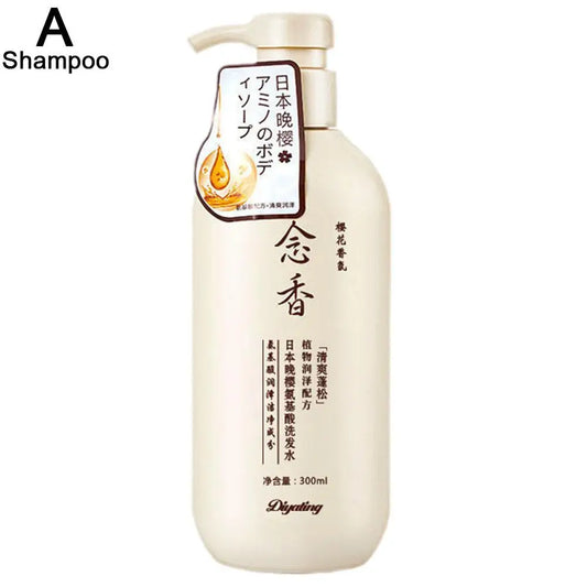 Sakura Japanese shampoo & conditioner | Gentle Cleansing, Scalp Nourishing & Moisturizing