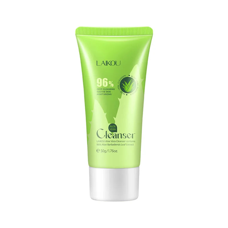 Laikou | 95% Aloe Vera Cleanser | Deep Cleansing, Soothing & Hydrating Care