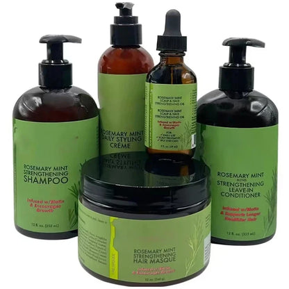 Organics | Rosemary & Mint hair care set | Moisturizing, Strengthening & Repairing