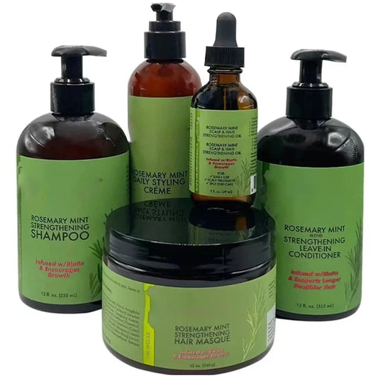 Organics | Rosemary & Mint hair care set | Moisturizing, Strengthening & Repairing