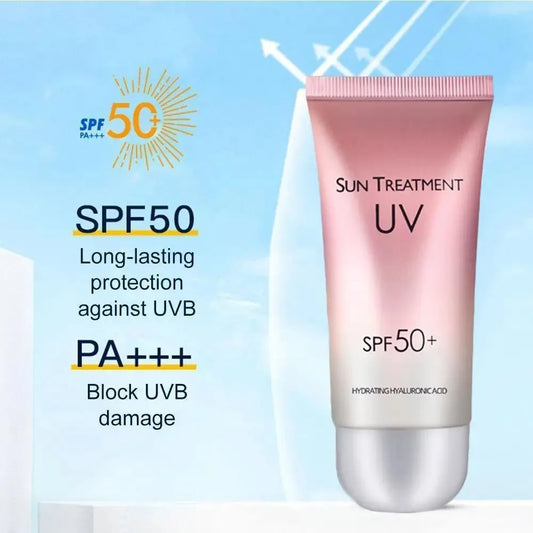 REAROYA Sunscreen SPF 50+ – 60g Oil-Control, Moisturizing Protective Cream for Face & Body Skin Care