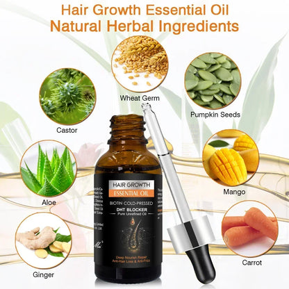 High Repurchase,Hair Growth Oil,Biotin DHT Blocker,Anti-Loss Shampoo,Boost Regrowth,Increase Production of Shampoo,hair Growth