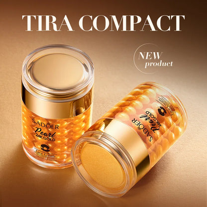 SADOER 24K Golden Pearl Collagen Face Cream | Moisturizing, Brightening, Hydrating & Firming Facial Skincare | 50g