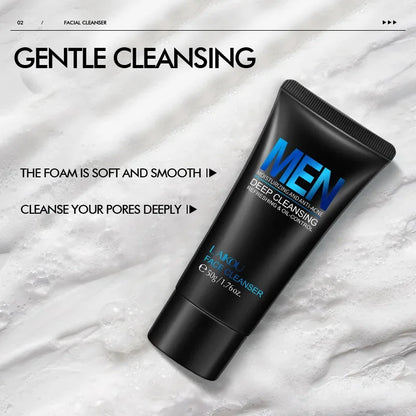 LAIKOU | Anti-Acne & Moisturizing Formula | Deep Cleansing & Oil Control for Men