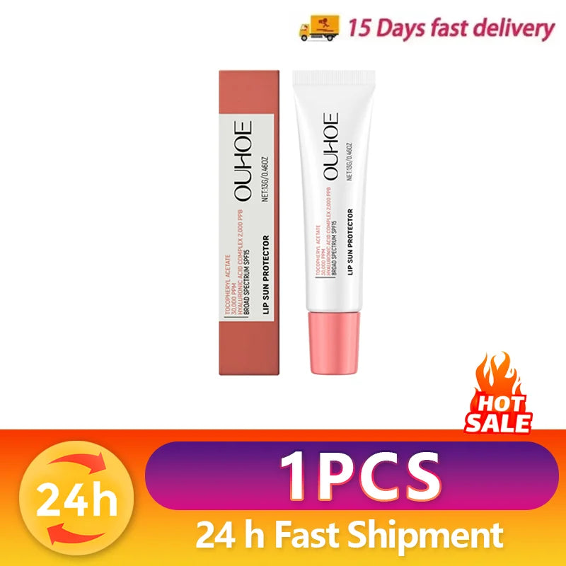 Long Lasting Protective lip balm Hyaluronic acid moisturizes protects nourishes softens improves dryness and cares for lip skin