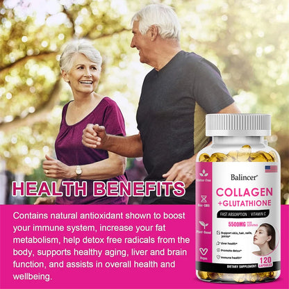 Balincer | Collagen + Glutathione with Vitamin C | Hair, Skin, Nails & Joint Support