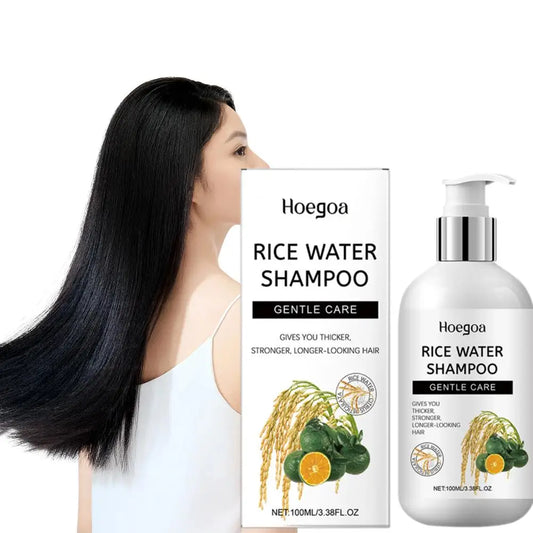 100ml Rice Water Shampoo Conditioner And Hair Spray And Smooth Scalp Hair ﻿ Nourishing Moisturizing Cleaning ﻿ U4P2