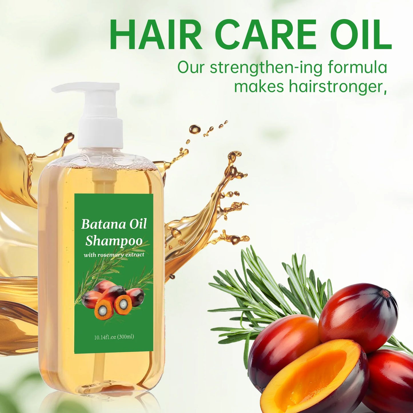 Batana Oil shampoo 300ml | Nourishing, Damage Repair & Dandruff Control