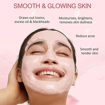 KOEC | Rose, Niacinamide & Aloe clay mask | Cleansing, Brightening & Pore Minimizing