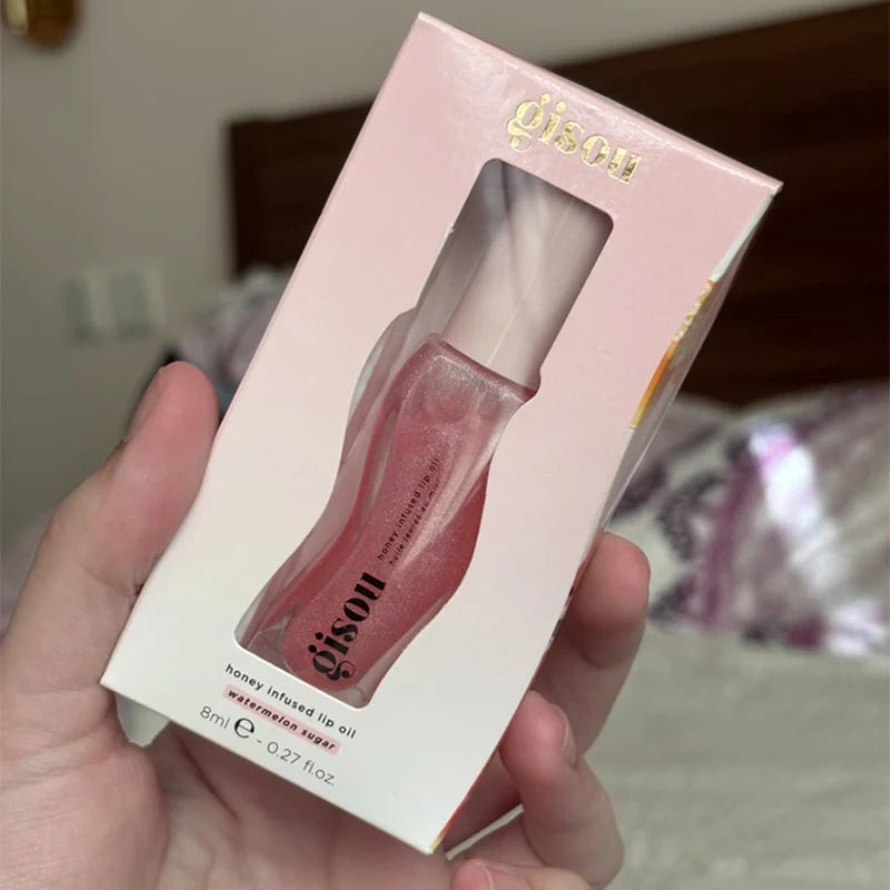 Gisou INS Popular Moisturizing Lip Balm Original Lip Oil Care of the Lip Benetitnt for Lips Plumping Exfoliating Cherry Gloss