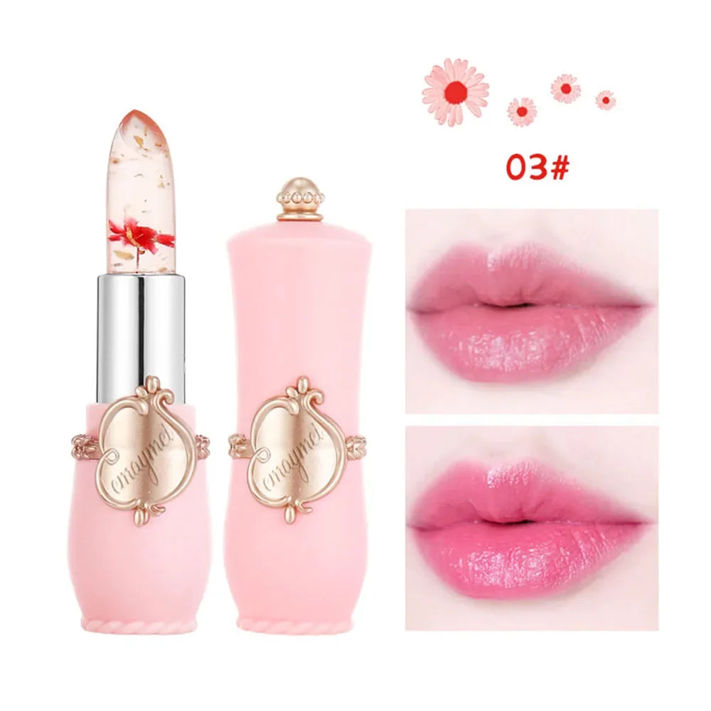 1 Pcs Aloe Vera Magic Lip Balm Temperature Color Change Nutritious Natural Moisture Lipstick Safe Ingredients Care Makeup Lips