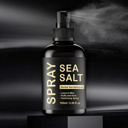 Sea Salt Spray For Hair Men 100ML Hair Styling Spray Improving Volumizing Texturing Natural Sea Salt Nourishing Hair Fixing Care