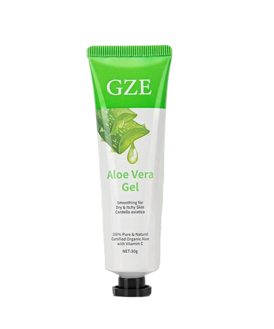 GZE 99% Aloe Soothing Gel – 30g Premium Aloe Vera Gel for Face & Dry Skin, Sunburn Relief & Moisturizing Care