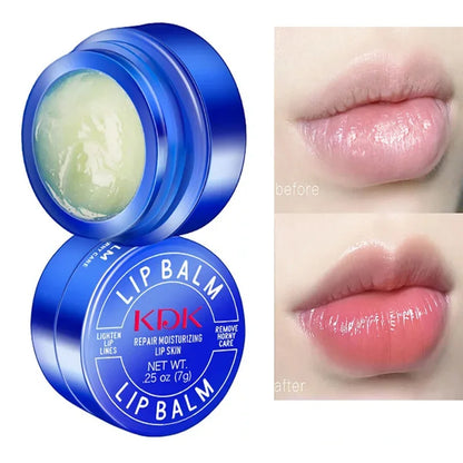 Lip Balm Lightening Repair Dry Crack Lip Oil Exfoliating Hydrating Moisturizing  Balm Care Makeup Beauty Health Korean Products