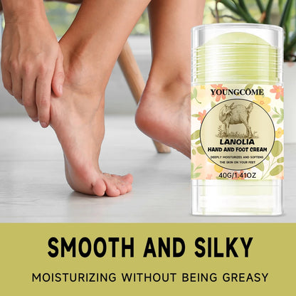 40g LANOLIA Hand and Foot Cream,Contains lanolin,hyaluronic acid, hand and foot moisturizing cream,suitable for men and women