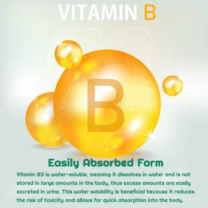Xemenry | Niacinamide Vitamin B3 Capsules | Brain, Heart & Immunity Support