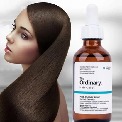 Advanced Hair Care Serum with Multi-Peptides for Enhanced Hair Density and Scalp 60ml Bottle for All Hair Types