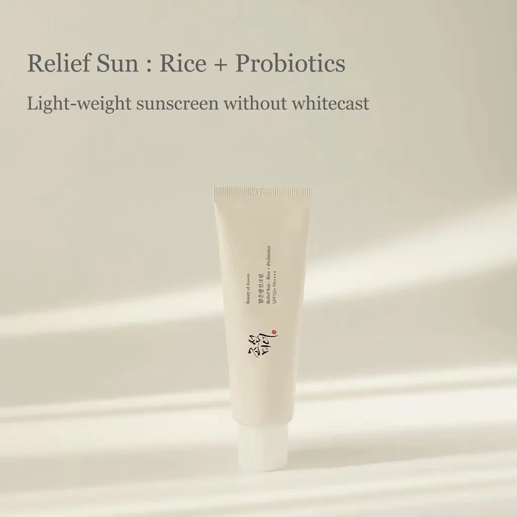 Korean Rice Probiotic | SPF 50+ Sunscreen | Whitening, Anti-UV, Mild Moisturizing Facial Serum | 50ml