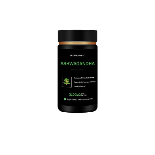 Sexraharvest | Ashwagandha Tablets | Energy, Immunity & Mood Support for Men