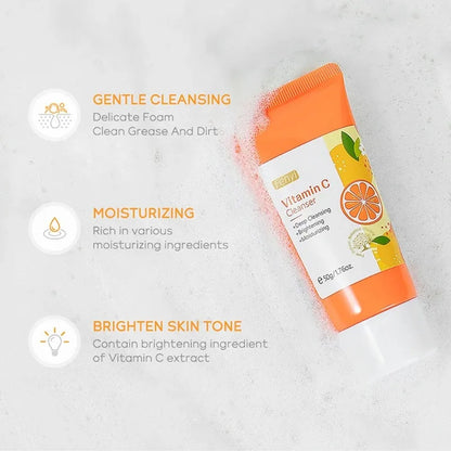 Fenyi | Vitamin C & Cherry Blossom Cleanser | Deep Cleansing, Moisturizing & Blackhead Care
