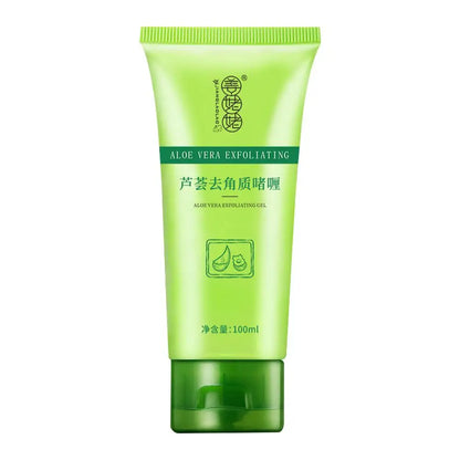 Aloe Vera Facial Exfoliating Gel | Deep Cleansing Scrub for Blackhead Removal, Pore Tightening & Moisturizing | 30g–100g