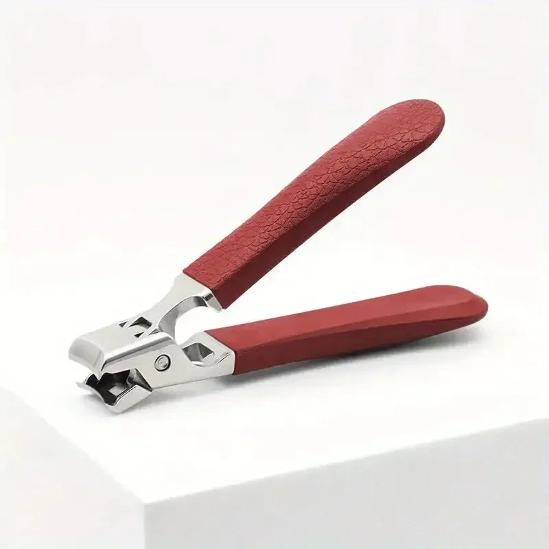 Professional Stainless Steel Nail Clippers Set for Thick Nails Anti-Splash Sharp Trimmer Nail Pedicure Manicure Tools for Men