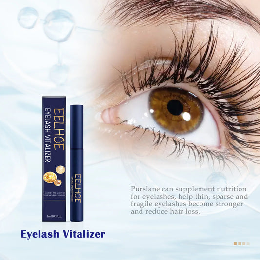 EELHOE | Eyelash Growth Serum | Eyebrow Enhancement, Lash Extension, Follicle Nutrition, Thicker Eyelashes | Liquid