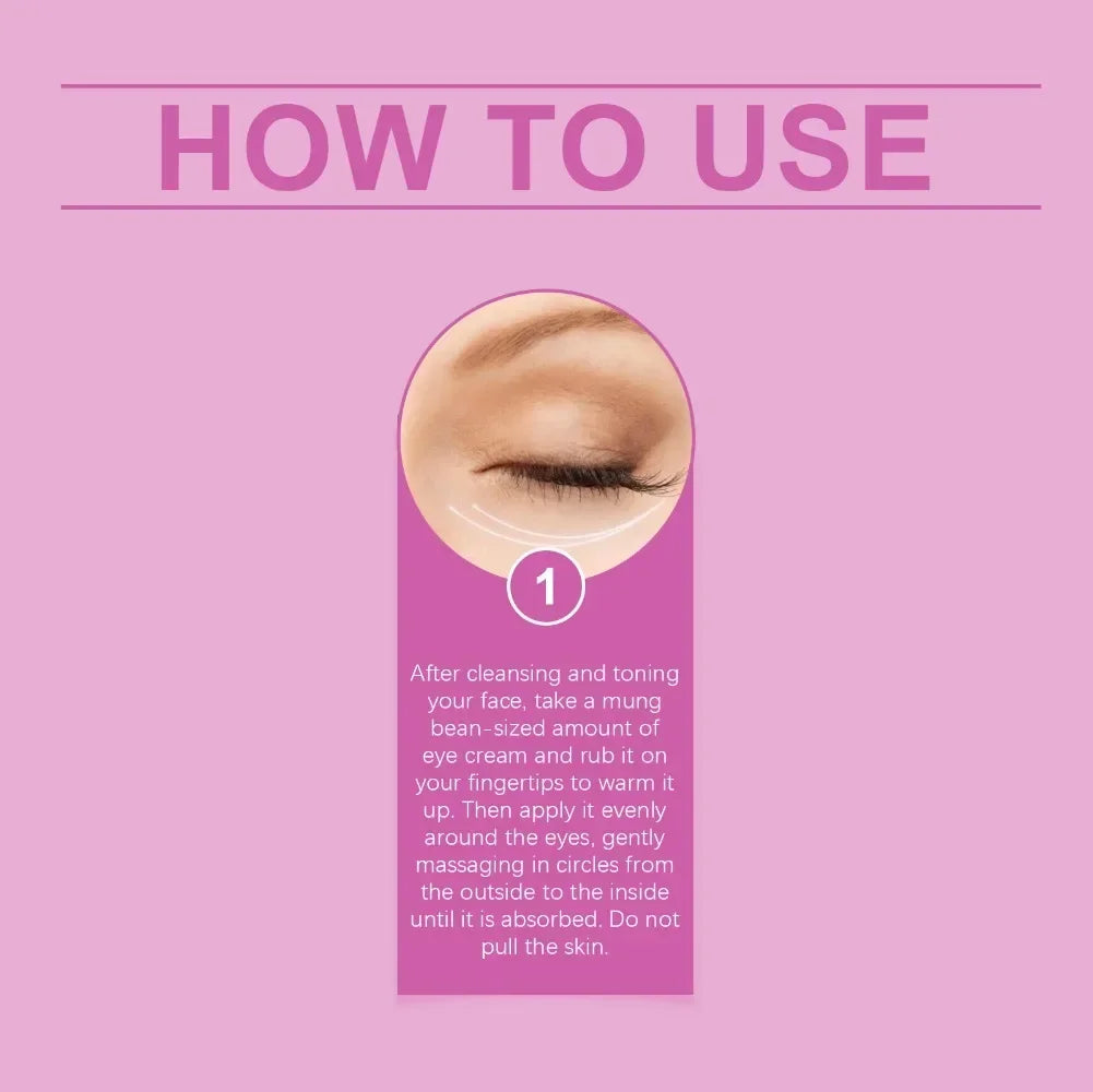Elastic Moisturizing Eye Cream Nourishes, moisturizes, firms, and locks in moisture, caring for the elastic skin around the eyes