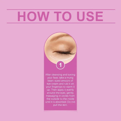 Elastic Moisturizing Eye Cream Nourishes, moisturizes, firms, and locks in moisture, caring for the elastic skin around the eyes
