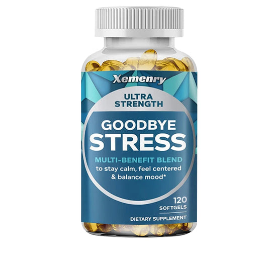 Xemenry | GABA L-Theanine Capsules | Stress Relief & Mood Balance Support