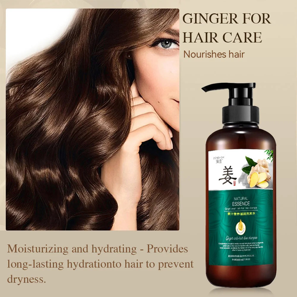 Ginger hair growth shampoo | Anti-Hair Loss, Strengthening & Damage Repair