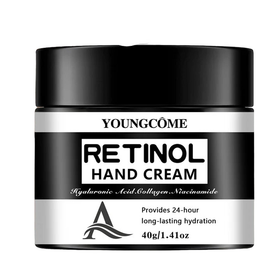 YOUNGCOME Retinol Anti-Aging Hand Cream – 40g/70g Wrinkle Removal & Whitening Moisturizer with Collagen & Hyaluronic Acid
