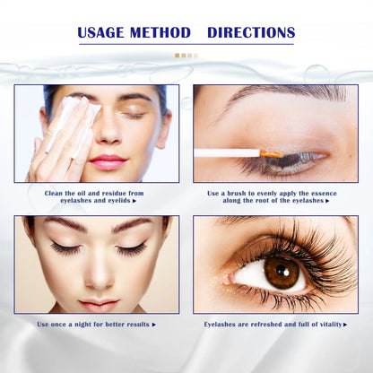 EELHOE | Eyelash Growth Serum | Eyebrow Enhancement, Lash Extension, Follicle Nutrition, Thicker Eyelashes | Liquid