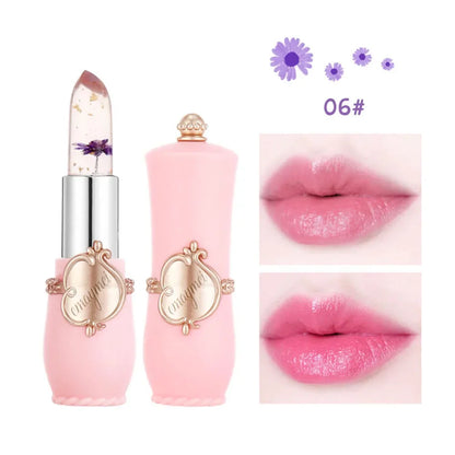 1 Pcs Aloe Vera Magic Lip Balm Temperature Color Change Nutritious Natural Moisture Lipstick Safe Ingredients Care Makeup Lips