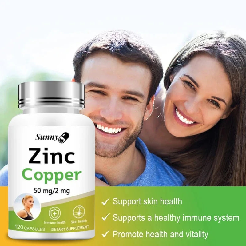 Sunny | Zinc Copper Capsules | Immune & Skin Health Support