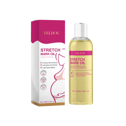EELHOE Vitamin E Skin Care Oil Remove Pregnancy Stretch Marks Postpartum Care Elastic Skin Firming Collagen Body Care Oil 100ml