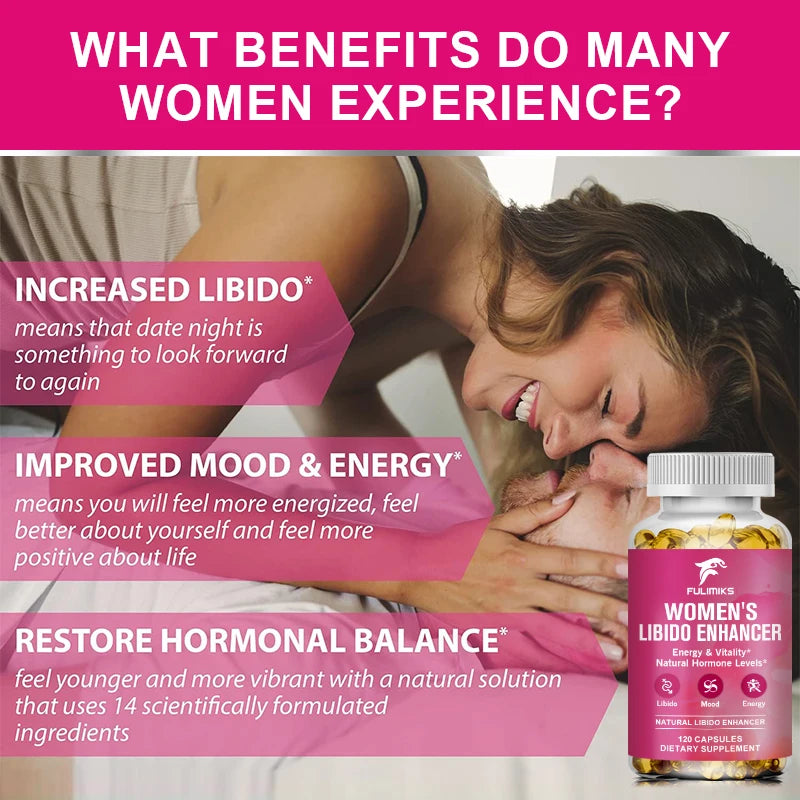 FULIMIKS | Women Capsules with Zinc | Energy, Immunity & Libido Support