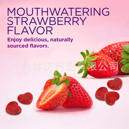 Nature Care | Glow Skin Beauty Gummies with Collagen | Hair, Skin & Nails Support | 60 Gummies