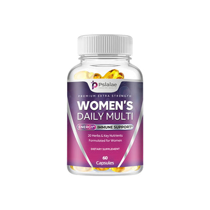 Pslalae | Women's Daily Multi | Energy & Immune Support