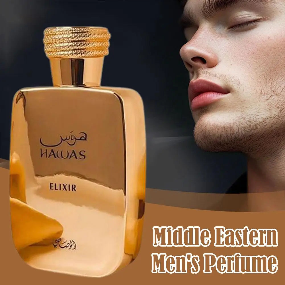 Hawas Perfume Men Original Long Lasting Gentleman High Quality Eau De Parfum Male Spray Bottle Cologne Fragrance Man 100ML
