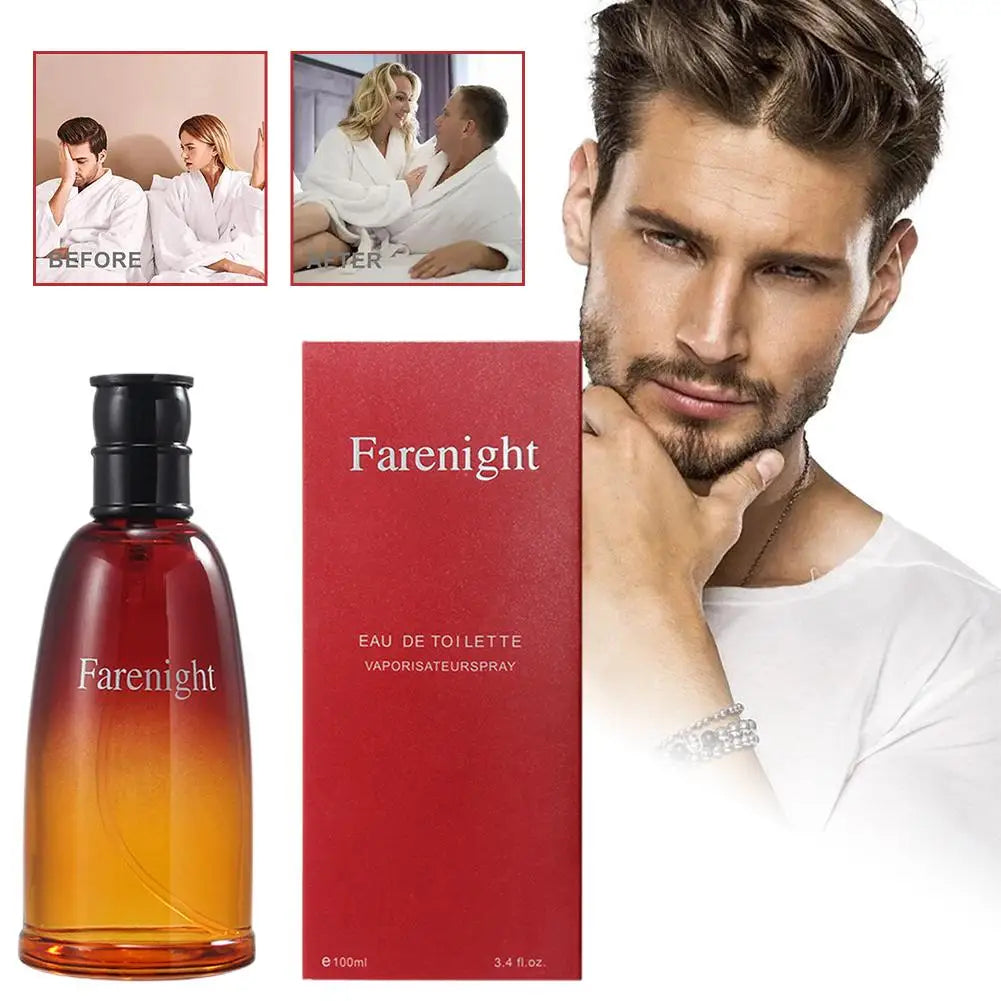 Fahrenheit Men's Eau De Toilette Spray 100ML Long-Lasting Red Parfum Perfume