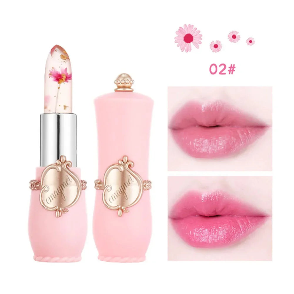 1 Pcs Aloe Vera Magic Lip Balm Temperature Color Change Nutritious Natural Moisture Lipstick Safe Ingredients Care Makeup Lips