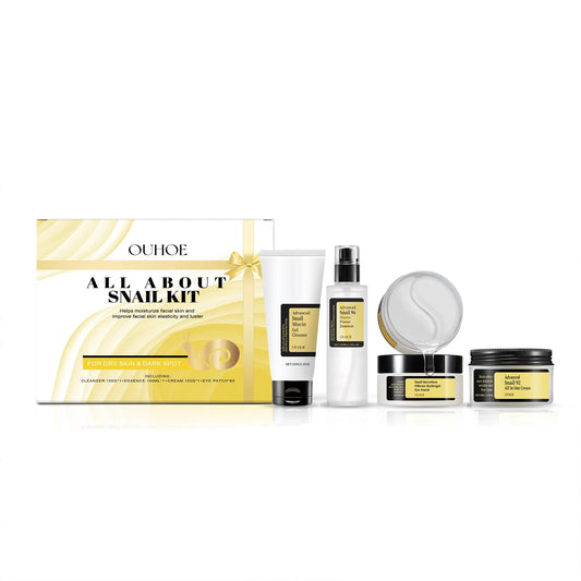 OUHOE | Snail Mucin 96% | Anti-Aging, Repair & Brightening Korean Skincare Set