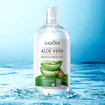 SADOER | Aloe Vera Makeup Remover | Gentle Cleansing & Skin Barrier Protection